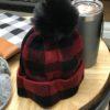 Buffalo Plaid Hat with Fur