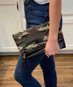 camouflage clutch purse