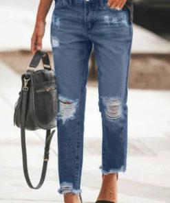 distressed denim