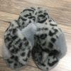 grey leopard slippers