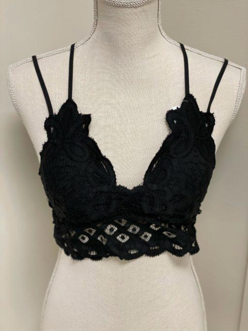 Black Crouchet Bralette