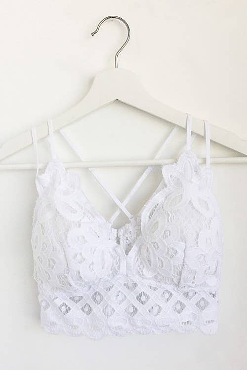 White Bralette