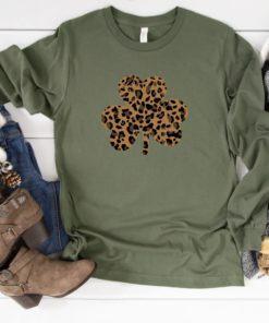 St. Pats Leopard Long Sleeve