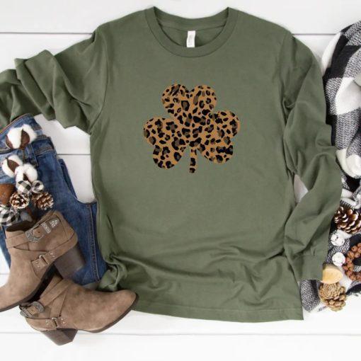 St. Pats Leopard Long Sleeve