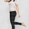 Plaid Fleece Leggings