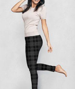 Plaid Fleece Leggings