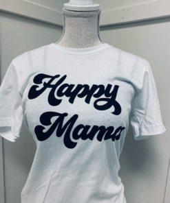 Happy Mama Women's Graphic T-Shirt