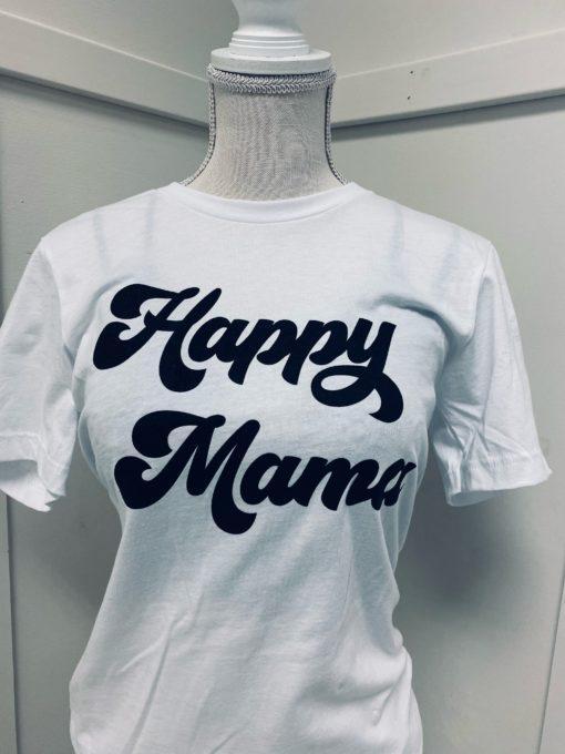 Happy Mama Women's Graphic T-Shirt