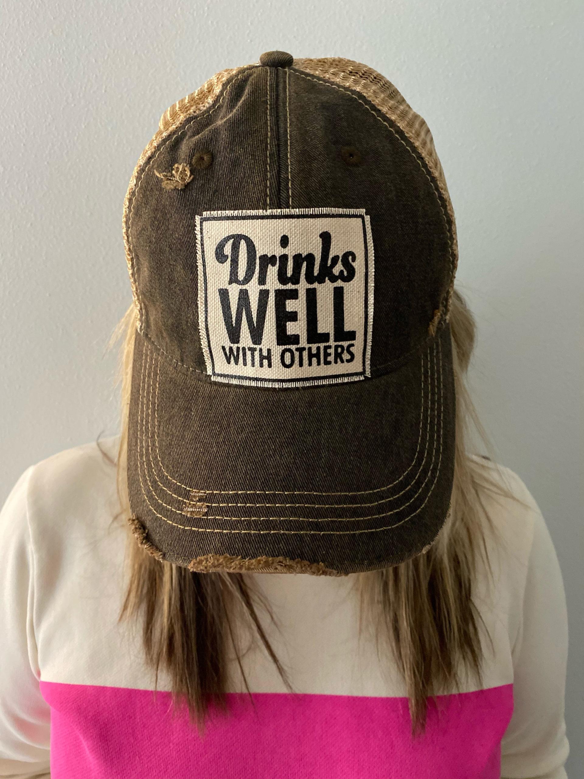 Trucker Hat - Drinks Well with Others